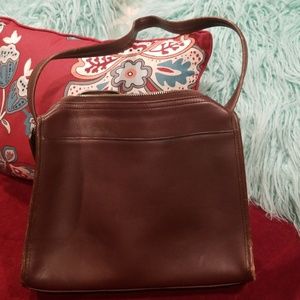 Small leather Coach bag